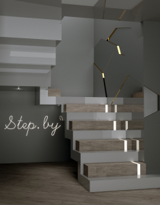 проект монолитной лестницы