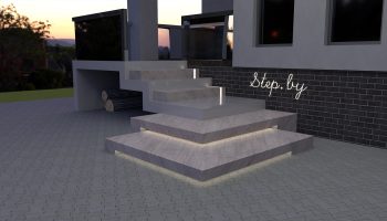 Парящие ступени подиумы монолит